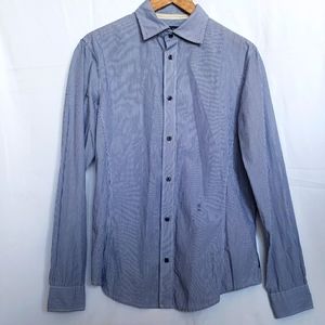 Armani Jeans Fitted, Striped Shirt